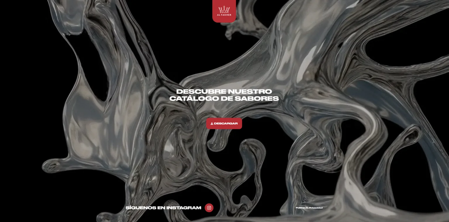 Diseño web en Alcalá de Henares - web para empresa Al Fakher